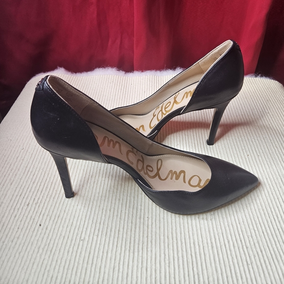 Sam Edelman Women's Hensen Pointed Toe Black Heels Size 9M - Picture 2 of 6